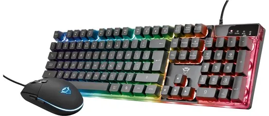 Trust Gaming GXT 838 Azor Gaming Combo - Spilltastatur - Svart